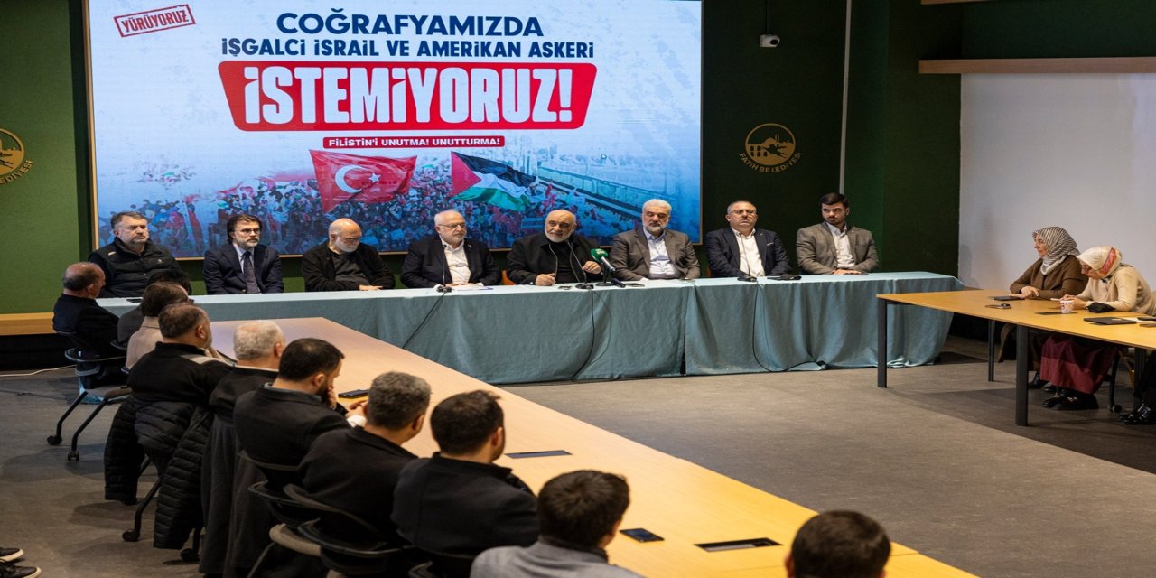 STK'lardan bölgemizde yapılan işgal ve saldırılara tepki