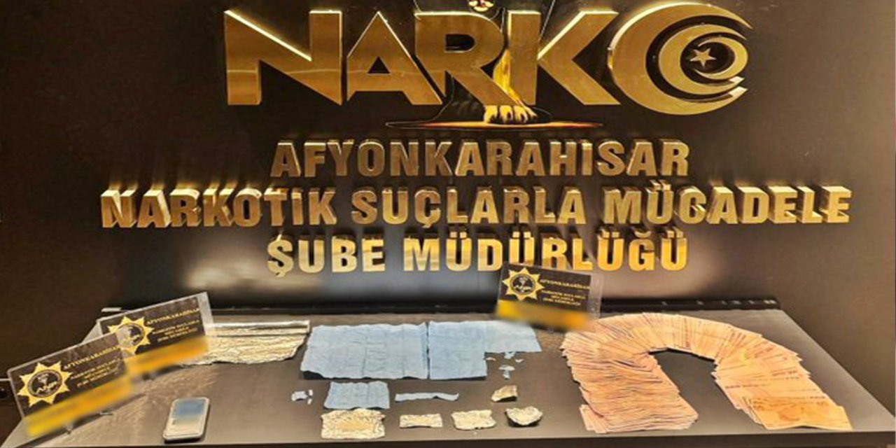 Afyonkarahisar’da narkotik operasyonu: 2 kişi tutuklandı