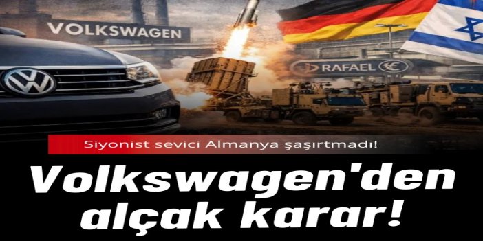 Volkswagen siyonist rejim için füze üretecek