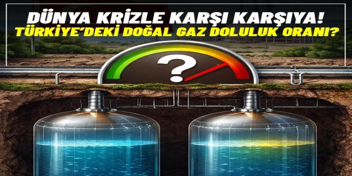 Doğal gaz depolarında doluluk yüzde 71’e ulaştı