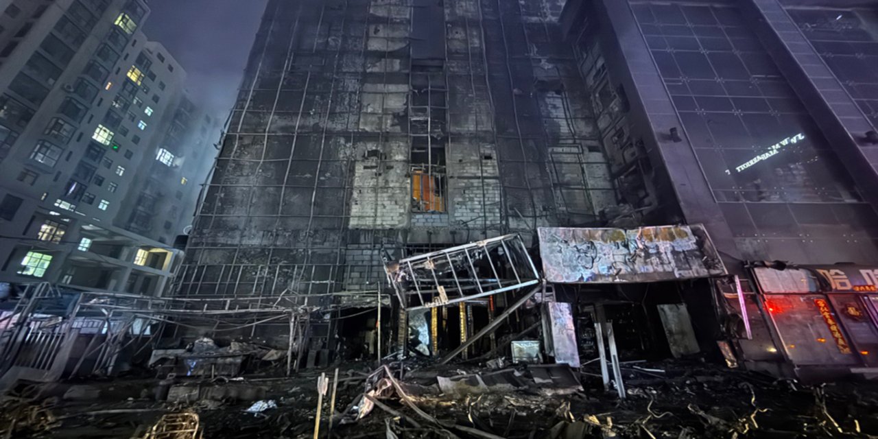 Çin'de yüksek katlı binada yangın: 3 ölü, 23 yaralı