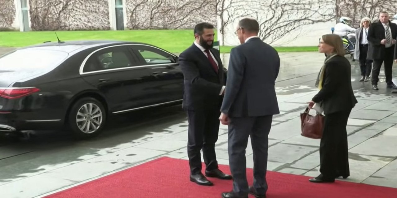 Suriye Cumhurbaşkanı Şara, Almanya Başbakanı Merz ile buluştu