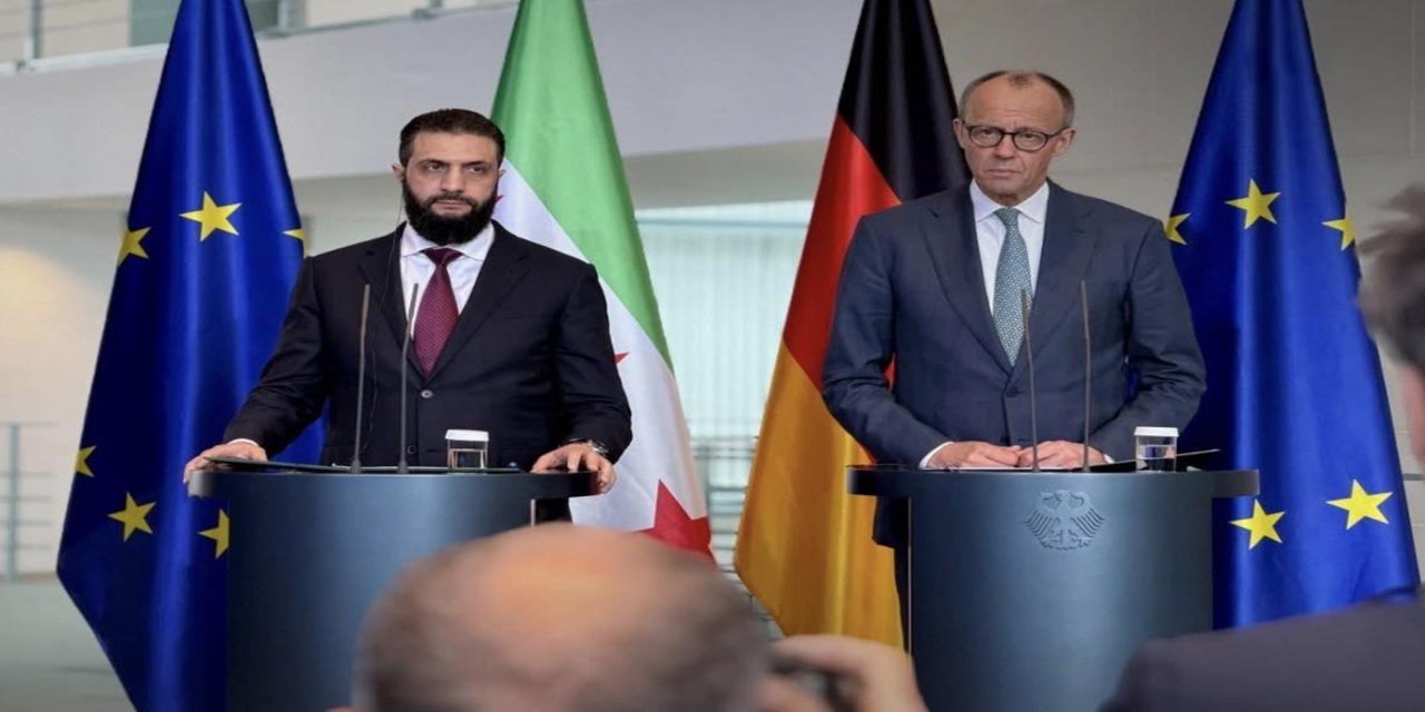 Suriye Cumhurbaşkanı Şara, Almanya Başbakanı Merz ile görüştü