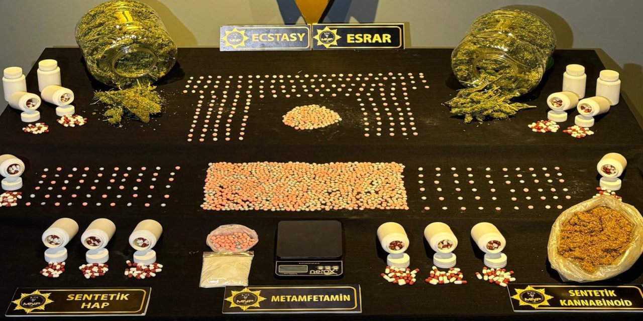 Malatya'da uyuşturucu operasyonu: 6 gözaltı