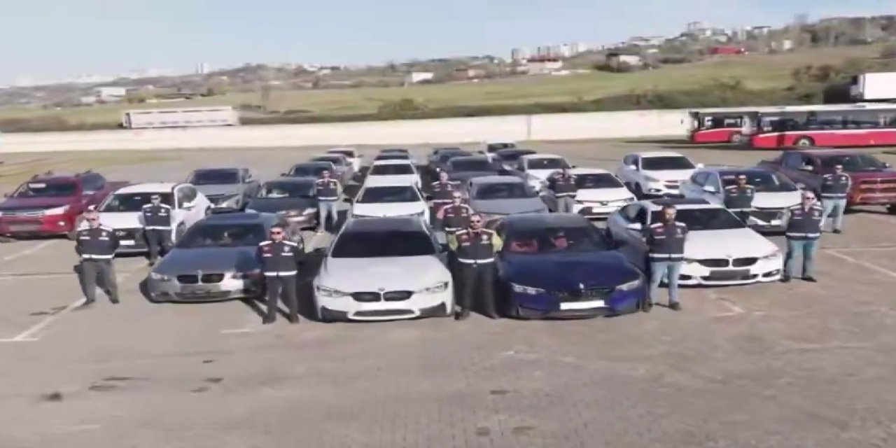 Samsun merkezli 13 ilde oto hırsızlığı operasyonu: 13 gözaltı
