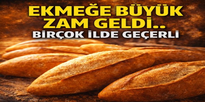 Ekmek fiyatlarında yeni dönem