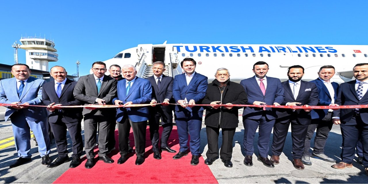 THY, Temaşvar'a ilk uçuşunu gerçekleştirdi