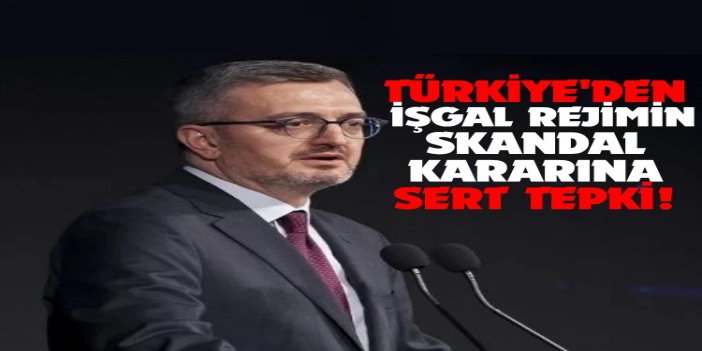 İletişim Başkanı Duran siyonist rejimin Filistinli esirlere yönelik idam düzenlemesini kınadı