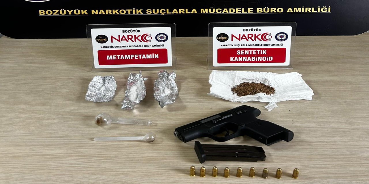 Bilecik’te uyuşturucu operasyonunda bir şüpheli yakalandı