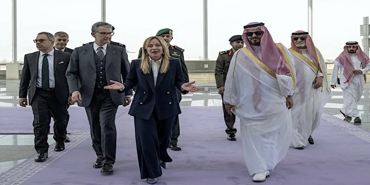 İtalya Başbakanı Meloni Körfez turuna Suudi Arabistan'dan başladı