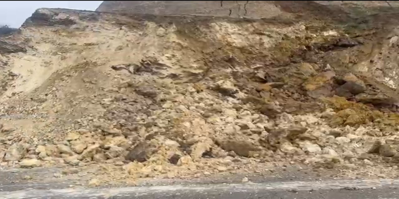 Batman'da toprak kayması yaşandı