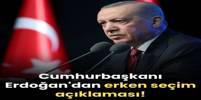 Cumhurbaşkanı: ”Türkiye’nin gündeminde seçim yok”