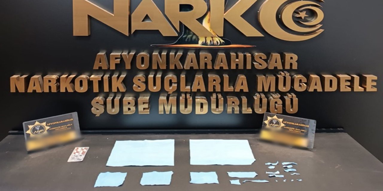 Afyonkarahisar’da uyuşturucu operasyonu: Bir kişi tutuklandı