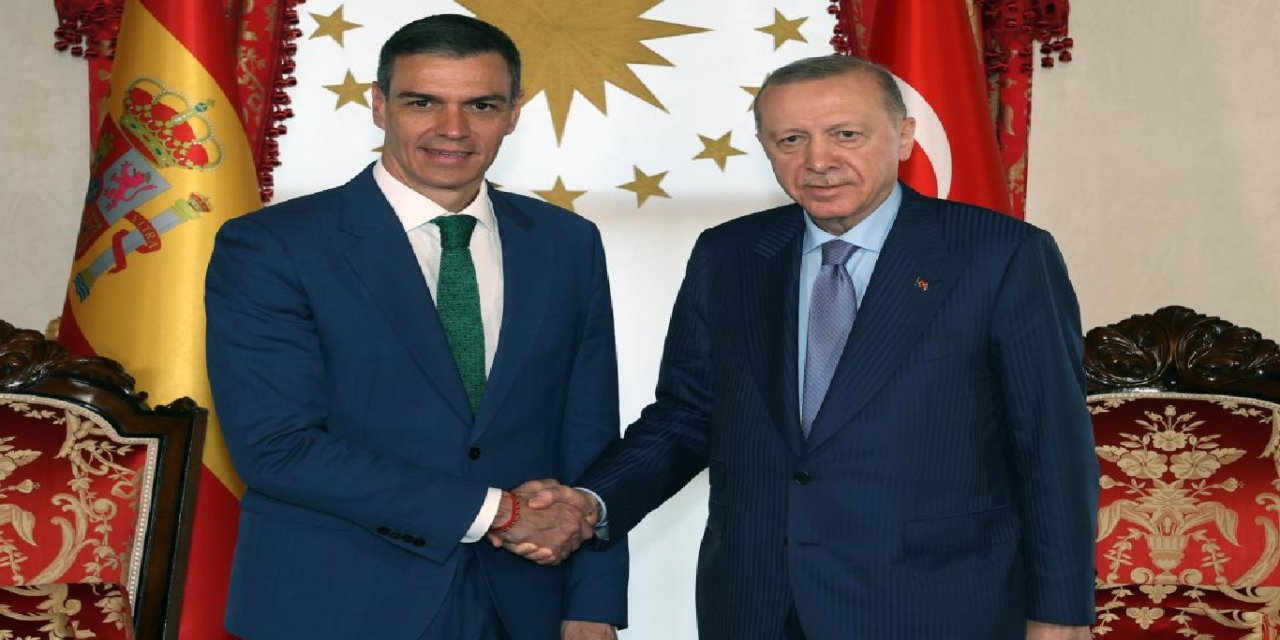 Cumhurbaşkanı Erdoğan İspanya Başbakanı Sanchez ile görüştü