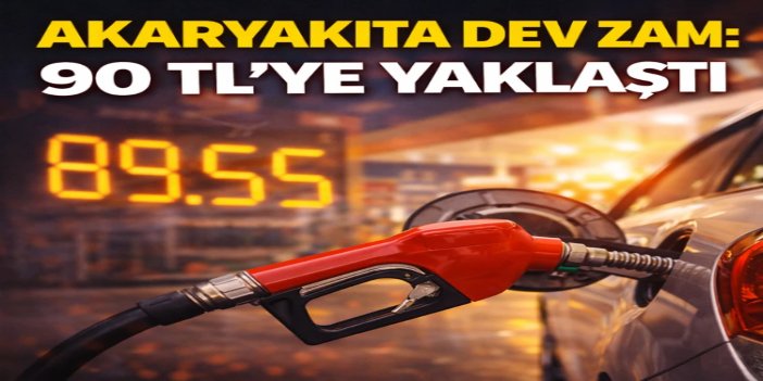 Benzin ve motorine zam geldi