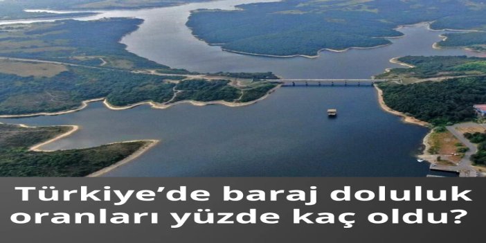 Türkiye’de baraj doluluk oranları, yağışların etkisi ve su riskinde son durum