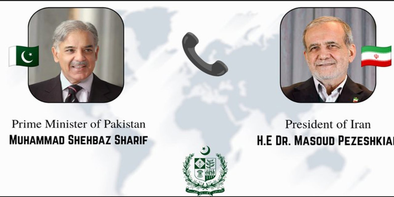 Pakistan Başbakanı Şerif, İran Cumhurbaşkanı Pezeşkiyan ile görüştü