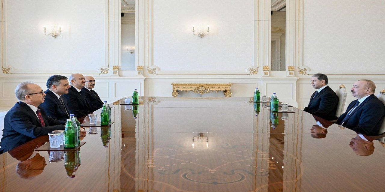 İçişleri Bakanı Çiftçi, Azerbaycan Cumhurbaşkanı Aliyev ile görüştü