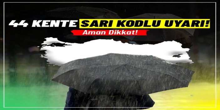 Meteoroloji'den 44 il için "sarı" kodlu uyarı: Zirai don ve yağış bekleniyor