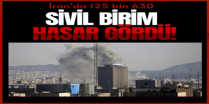İran Kızılayı: ABD-siyonist rejim saldırılarında 125 bin 630 sivil yapı hasar gördü
