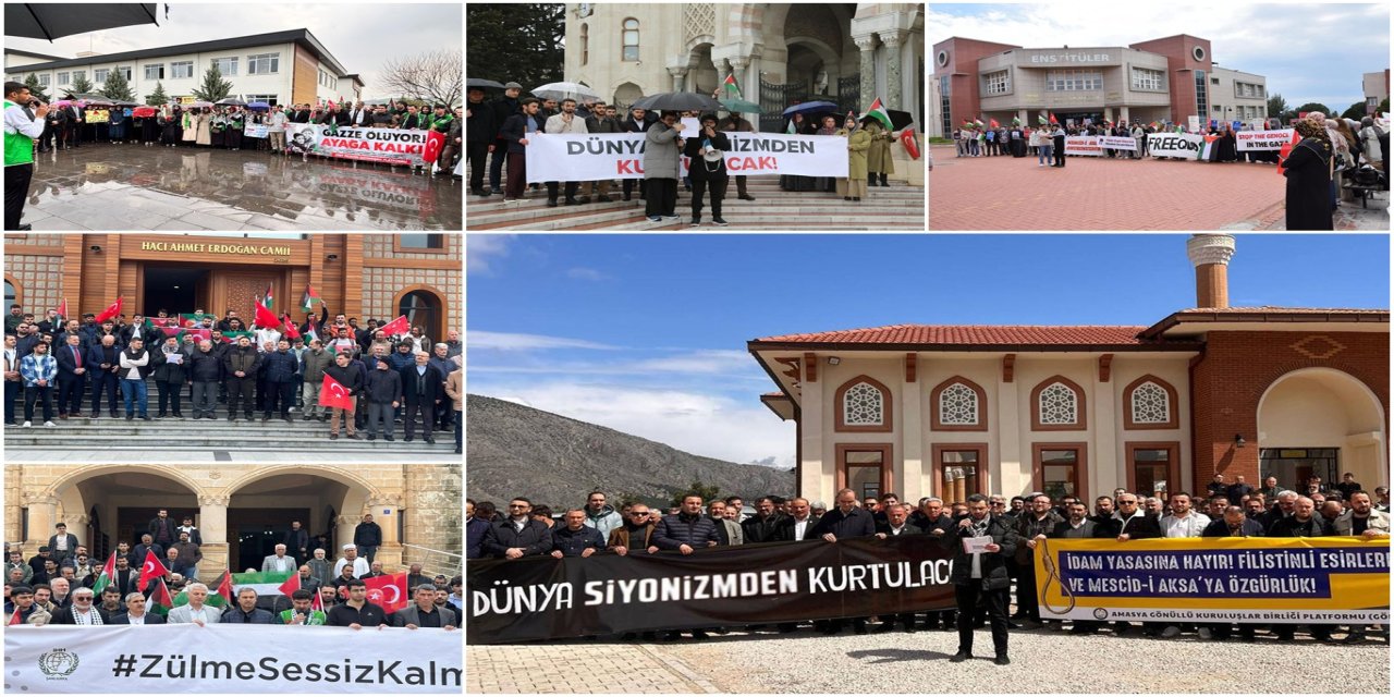 İşgal rejiminin katliamlarına karşı 102 üniversitede basın açıklaması