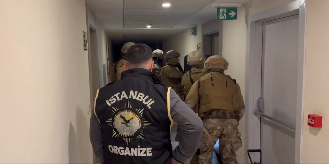 Suç örgütlerine yönelik 124 operasyonda 722 şüpheli gözaltına alındı