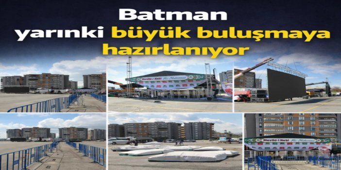 Batman yarınki büyük buluşmaya hazırlanıyor