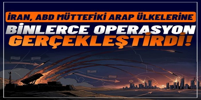 İran’dan ABD müttefiki Arap ülkelerine binlerce saldırı