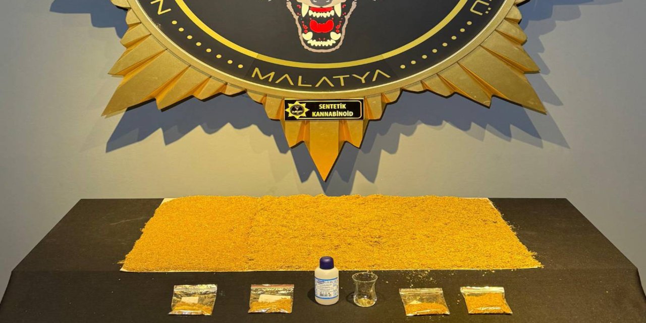 Malatya'da uyuşturucu operasyonu: 1 gözaltı