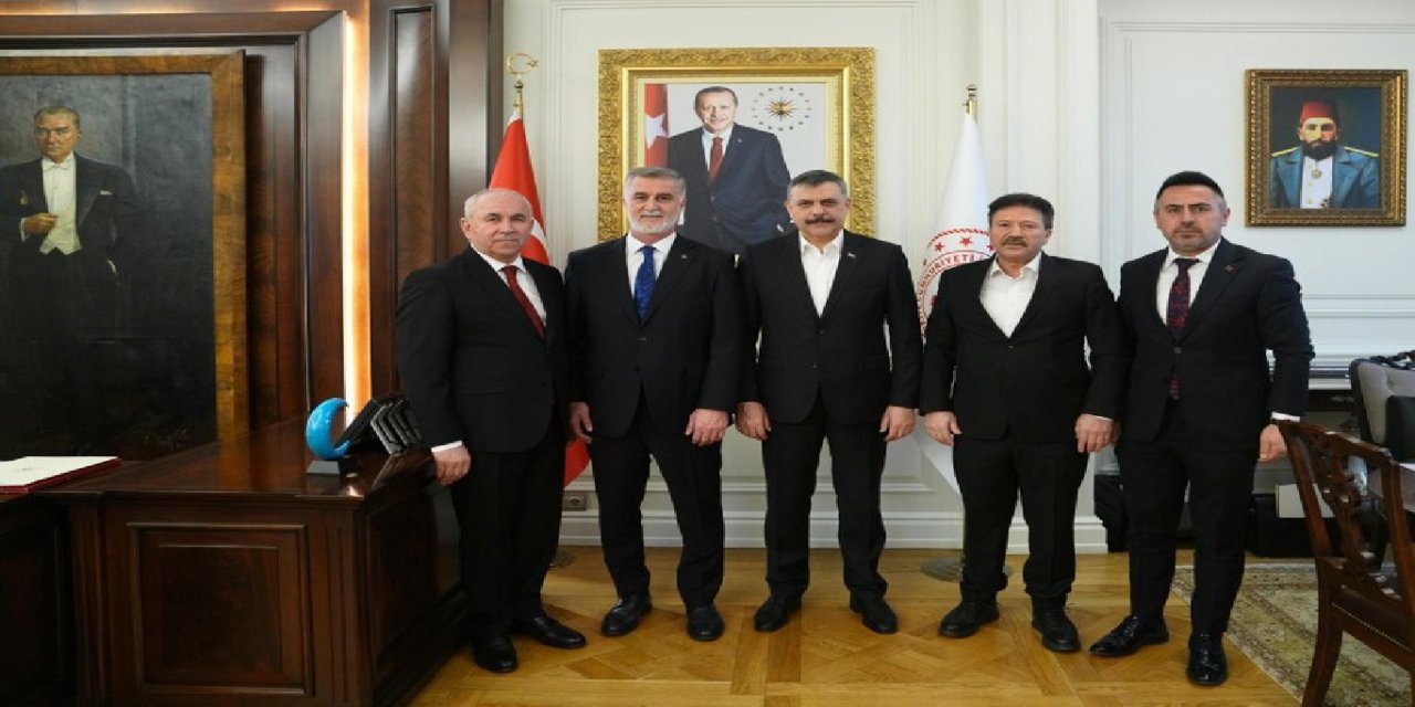 TŞOF heyetinin ziyaretinde trafik güvenliği ve APP plakalar ele alındı