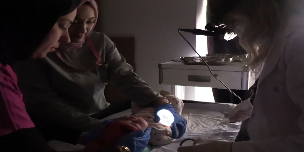 Şanlıurfa'da uzmanından yenidoğanlarda göz taraması uyarısı