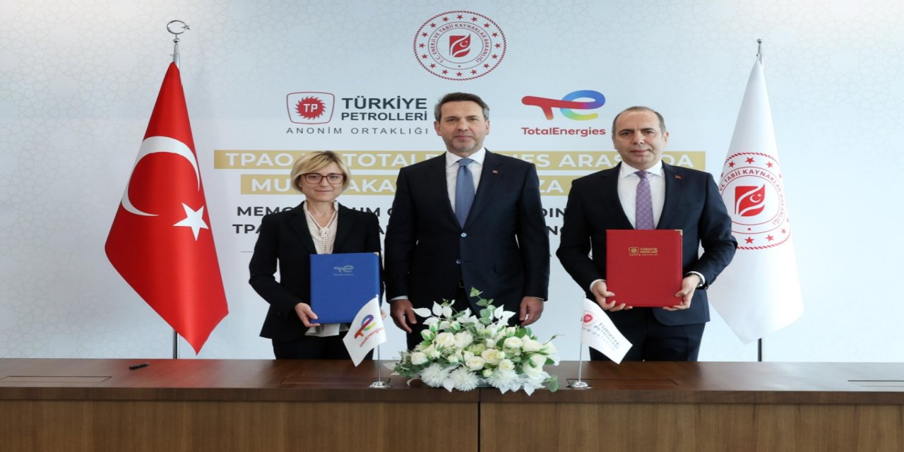 TPAO ile TotalEnergies arasında mutabakat zaptı imzalandı