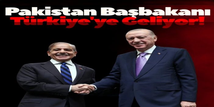 Pakistan Başbakanı Şerif, Türkiye'ye geliyor