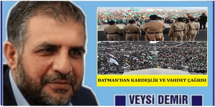 Batman’dan Kardeşlik ve Vahdet Çağrısı