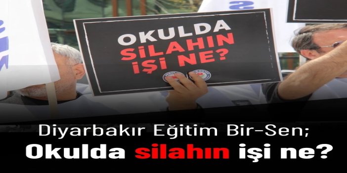 Diyarbakır Eğitim Bir-Sen: Öğretmene uzanan el, geleceğe uzanmıştır