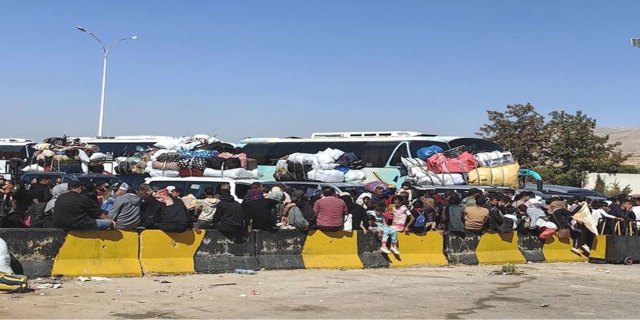 BM: Saldırılar nedeniyle 277 bin fazla kişi Lübnan'dan Suriye'ye kaçtı