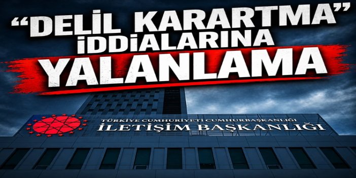 DMM’den "delil karartma" iddialarına yalanlama