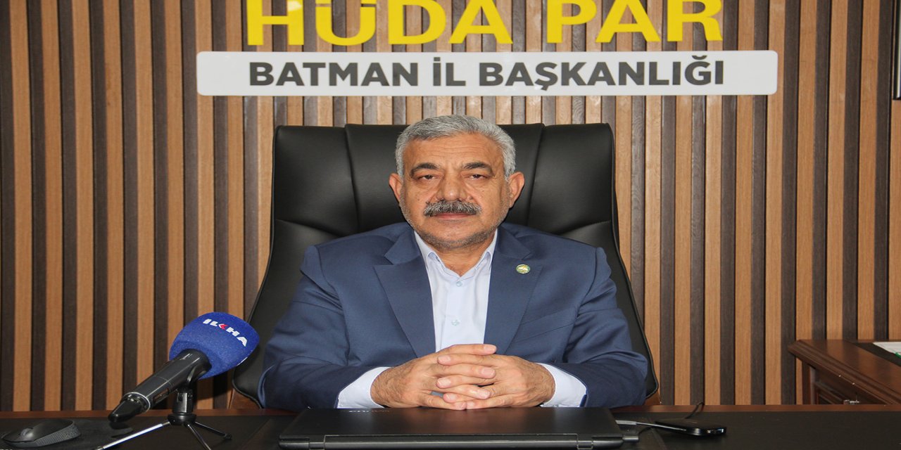 HÜDA PAR Batman İl Başkanı Şahin: Okullarda güvenlik sürekli hale getirilmelidir