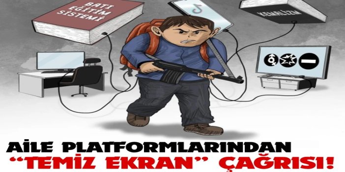 Mersin Aile Platformundan “temiz ekran” çağrısı