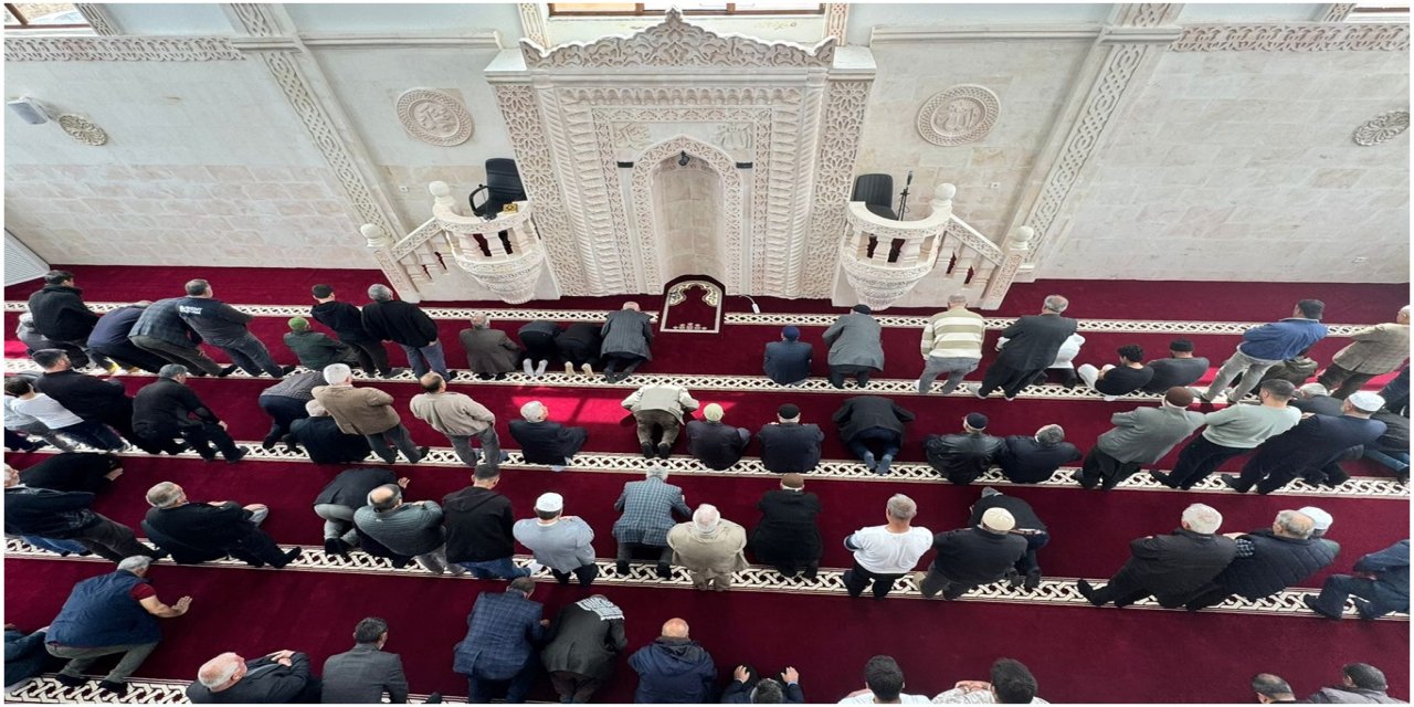 Tepeköy Kesrik Camii dualarla yeniden ibadete açıldı