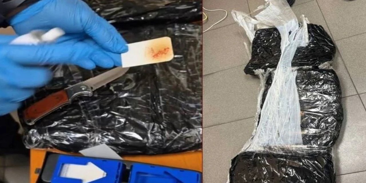 Bulgaristan'dan giriş yapan yolcunun üzerinden 5 kilo 510 gram uyuşturucu ele geçirildi