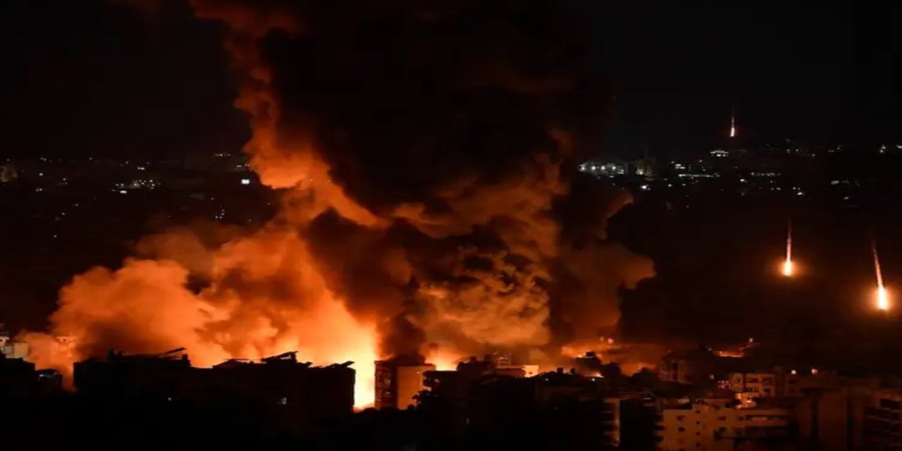 Siyonist işgalciler Lübnan'da sivillerin yaşadığı mahalleyi havaya uçurdu