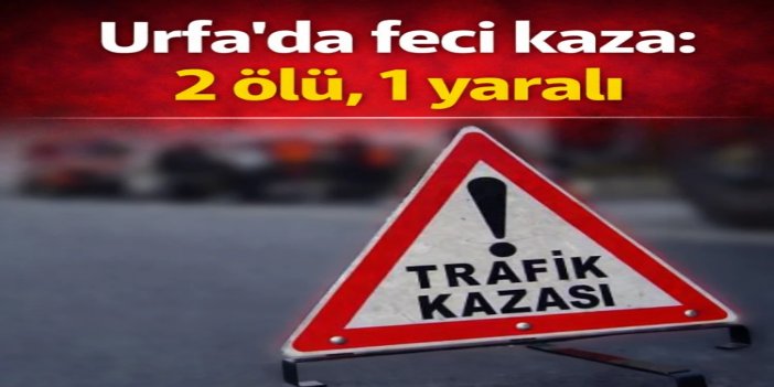 Şanlıurfa’da kamyon ile otomobil çarpıştı: 2 ölü, 1 yaralı