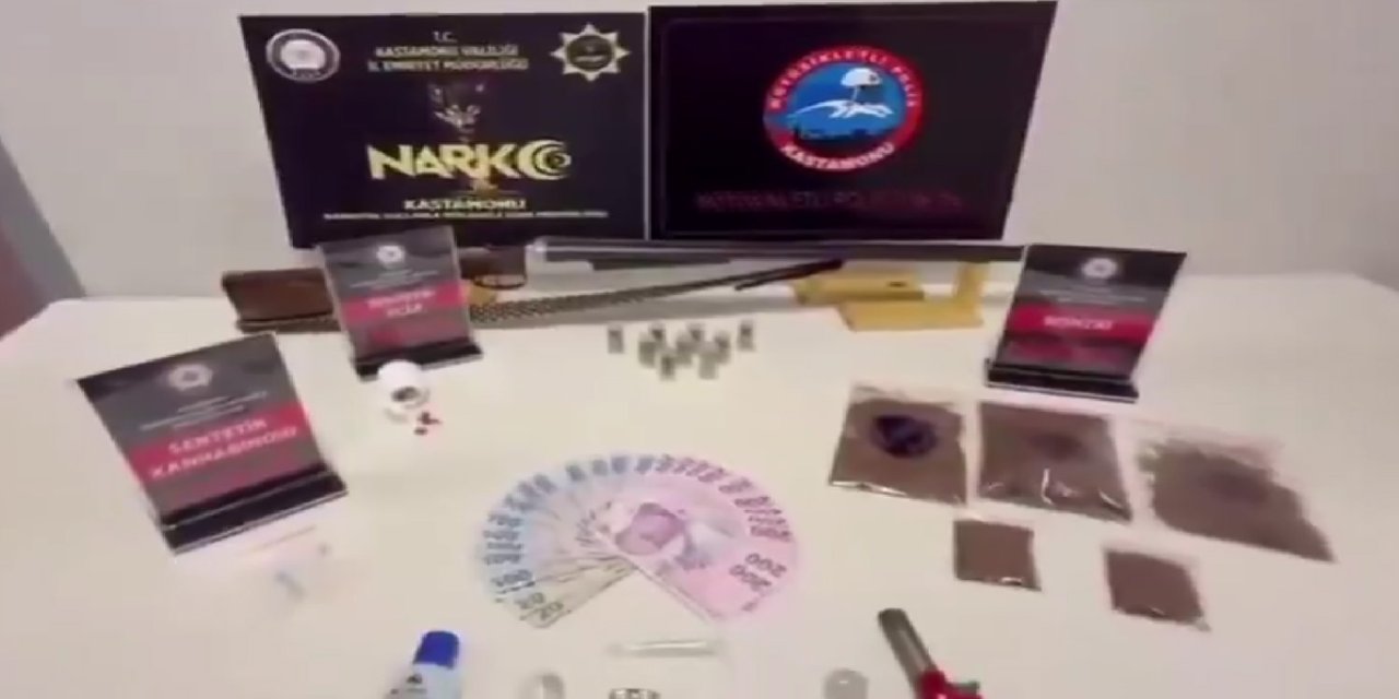 Kastamonu’da uyuşturucu operasyonu: 6 şüpheli yakalandı