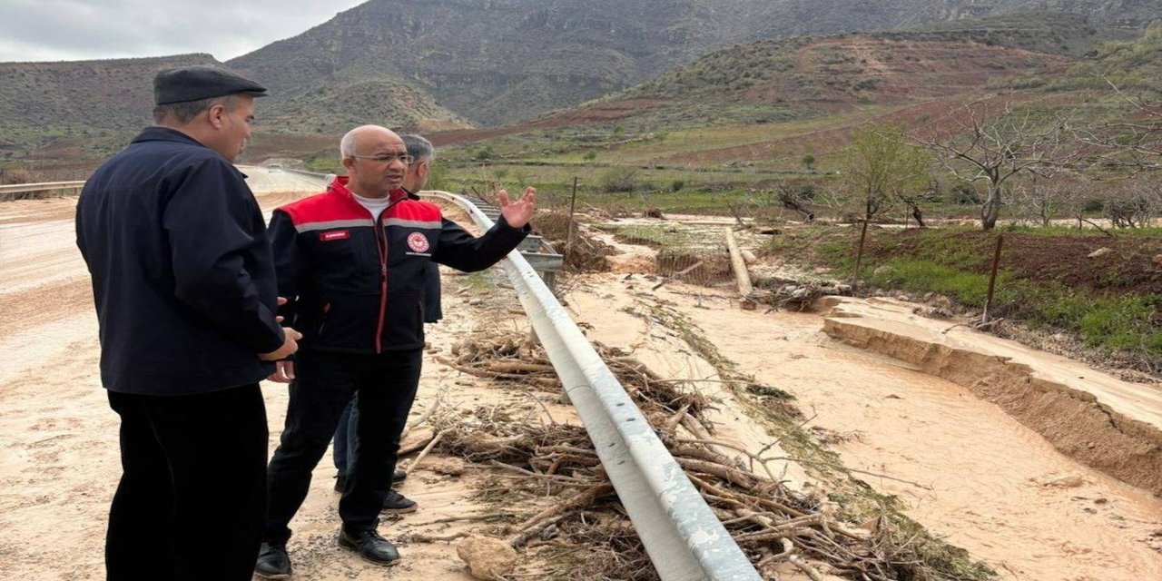 Siirt’te yoğun yağış sonrası tarımsal hasar tespit çalışmaları sürüyor