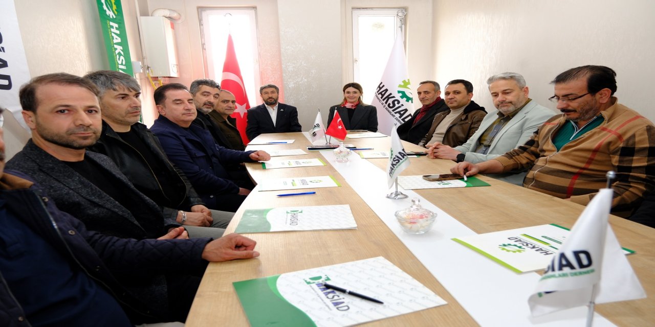 Van TSO Başkan Adayı Bayram’dan HAKSİAD’a ziyaret