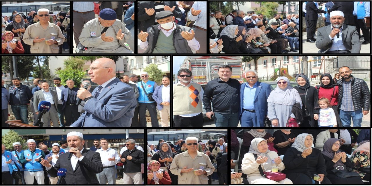 Mersin’de hacı adayları dualarla uğurlandı: Bu bir sabır ve arınma seferidir