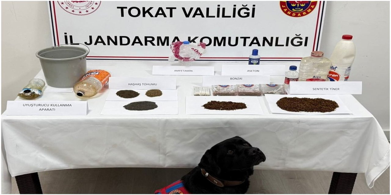 Tokat’ta uyuşturucu operasyonu: 8 şüpheli yakalandı