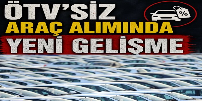 Engellilere ÖTV muafiyetinde yeni dönem: Düzenleme Resmî Gazete’de yayımlandı