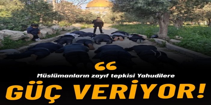 Mescid-i Aksa'da yine provokasyon: Yahudiler "Talmudik ritüeller" gerçekleştirdi